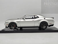 Solido 2023 Dodge Challenger SRT Hellcat Redeye Widebody Silver Metallic 1:18 - New
