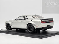 Solido 2023 Dodge Challenger SRT Hellcat Redeye Widebody Silver Metallic 1:18 - New