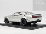 Solido 2023 Dodge Challenger SRT Hellcat Redeye Widebody Silver Metallic 1:18 - New