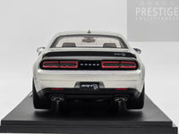 Solido 2023 Dodge Challenger SRT Hellcat Redeye Widebody Silver Metallic 1:18 - New