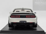 Solido 2023 Dodge Challenger SRT Hellcat Redeye Widebody Silver Metallic 1:18 - New