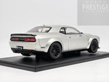 Solido 2023 Dodge Challenger SRT Hellcat Redeye Widebody Silver Metallic 1:18 - New