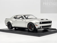 Solido 2023 Dodge Challenger SRT Hellcat Redeye Widebody Silver Metallic 1:18 - New