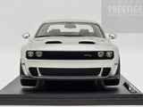 Solido 2023 Dodge Challenger SRT Hellcat Redeye Widebody Silver Metallic 1:18 - New