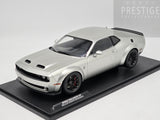 Solido 2023 Dodge Challenger SRT Hellcat Redeye Widebody Silver Metallic 1:18 - New
