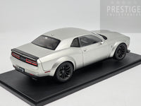 Solido 2023 Dodge Challenger SRT Hellcat Redeye Widebody Silver Metallic 1:18 - New