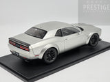Solido 2023 Dodge Challenger SRT Hellcat Redeye Widebody Silver Metallic 1:18 - New