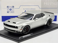 Solido 2023 Dodge Challenger SRT Hellcat Redeye Widebody Silver Metallic 1:18 - New