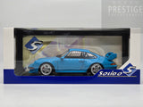 Solido 1997 Porsche 911 (993) Clubsport Coupe Rivera Blue 1:18 Scale - New