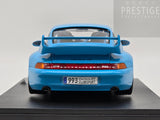 Solido 1997 Porsche 911 (993) Clubsport Coupe Rivera Blue 1:18 Scale - New