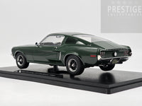 KK-Scale 1968 Ford Mustang GT 390 Fastback Bullitt Steve McQueen Green 1:18 - New
