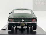 KK-Scale 1968 Ford Mustang GT 390 Fastback Bullitt Steve McQueen Green 1:18 - New