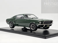 KK-Scale 1968 Ford Mustang GT 390 Fastback Bullitt Steve McQueen Green 1:18 - New