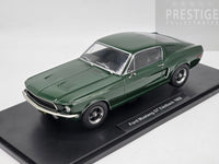 KK-Scale 1968 Ford Mustang GT 390 Fastback Bullitt Steve McQueen Green 1:18 - New