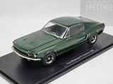 KK-Scale 1968 Ford Mustang GT 390 Fastback Bullitt Steve McQueen Green 1:18 - New