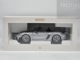 Norev 2023 Porsche 718 Spyder RS Weissach Package GT Silver Metallic 1:18 - New