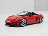 Norev 2023 Porsche 718 Spyder RS Weissach Package GT Guards Red 1:18 - New