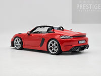 Norev 2023 Porsche 718 Spyder RS Weissach Package GT Guards Red 1:18 - New