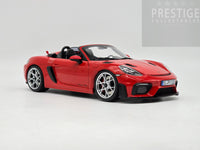 Norev 2023 Porsche 718 Spyder RS Weissach Package GT Guards Red 1:18 - New