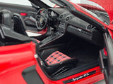 Norev 2023 Porsche 718 Spyder RS Weissach Package GT Guards Red 1:18 - New