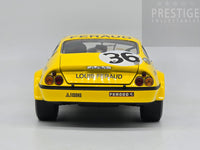 Kyosho 1972 Ferrari 365 GTB4 Competizione Daytona #36 Louis Feraud Yellow - USED