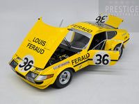 Kyosho 1972 Ferrari 365 GTB4 Competizione Daytona #36 Louis Feraud Yellow - USED