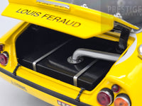 Kyosho 1972 Ferrari 365 GTB4 Competizione Daytona #36 Louis Feraud Yellow - USED