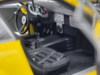 Kyosho 1972 Ferrari 365 GTB4 Competizione Daytona #36 Louis Feraud Yellow - USED