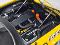 Kyosho 1972 Ferrari 365 GTB4 Competizione Daytona #36 Louis Feraud Yellow - USED