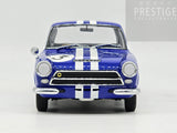 AUTOart 1964 Ford Lotus Cortina Mk1 Jim Mckeown Neptune Racing #3 Blue 1:18 - USED