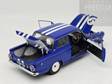 AUTOart 1964 Ford Lotus Cortina Mk1 Jim Mckeown Neptune Racing #3 Blue 1:18 - USED