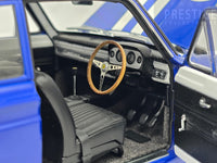 AUTOart 1964 Ford Lotus Cortina Mk1 Jim Mckeown Neptune Racing #3 Blue 1:18 - USED