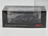 MC64 2005 Mitsubishi Lancer Evolution IX Ralliart MDE Exclusive (2019) Black 1:64 - New