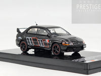 MC64 2005 Mitsubishi Lancer Evolution IX Ralliart MDE Exclusive (2019) Black 1:64 - New