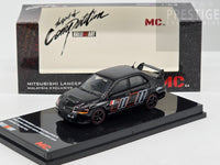 MC64 2005 Mitsubishi Lancer Evolution IX Ralliart MDE Exclusive (2019) Black 1:64 - New