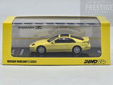 INNO64 Nissan Fairlady Z (Z32) 300ZX Pearlglow Yellow - With Extra Wheels 1:64 - New