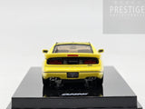 INNO64 Nissan Fairlady Z (Z32) 300ZX Pearlglow Yellow - With Extra Wheels 1:64 - New
