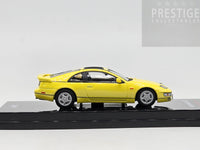 INNO64 Nissan Fairlady Z (Z32) 300ZX Pearlglow Yellow - With Extra Wheels 1:64 - New