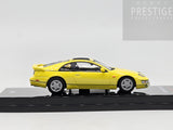 INNO64 Nissan Fairlady Z (Z32) 300ZX Pearlglow Yellow - With Extra Wheels 1:64 - New