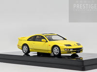 INNO64 Nissan Fairlady Z (Z32) 300ZX Pearlglow Yellow - With Extra Wheels 1:64 - New
