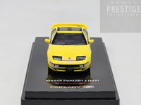 INNO64 Nissan Fairlady Z (Z32) 300ZX Pearlglow Yellow - With Extra Wheels 1:64 - New