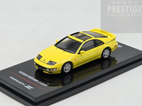 INNO64 Nissan Fairlady Z (Z32) 300ZX Pearlglow Yellow - With Extra Wheels 1:64 - New