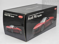 Kyosho Audi R8 Spyder V10 5.2 FSI Quattro Red 1:18 Scale - USED / READ