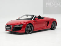 Kyosho Audi R8 Spyder V10 5.2 FSI Quattro Red 1:18 Scale - USED / READ