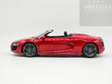 Kyosho Audi R8 Spyder V10 5.2 FSI Quattro Red 1:18 Scale - USED / READ