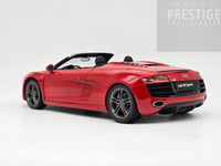 Kyosho Audi R8 Spyder V10 5.2 FSI Quattro Red 1:18 Scale - USED / READ