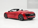 Kyosho Audi R8 Spyder V10 5.2 FSI Quattro Red 1:18 Scale - USED / READ