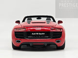 Kyosho Audi R8 Spyder V10 5.2 FSI Quattro Red 1:18 Scale - USED / READ