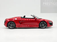 Kyosho Audi R8 Spyder V10 5.2 FSI Quattro Red 1:18 Scale - USED / READ