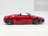 Kyosho Audi R8 Spyder V10 5.2 FSI Quattro Red 1:18 Scale - USED / READ